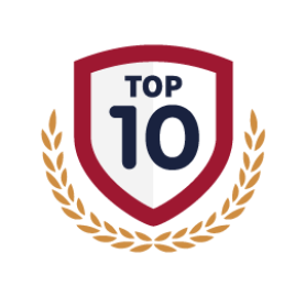 Top 10 Ranking Badge